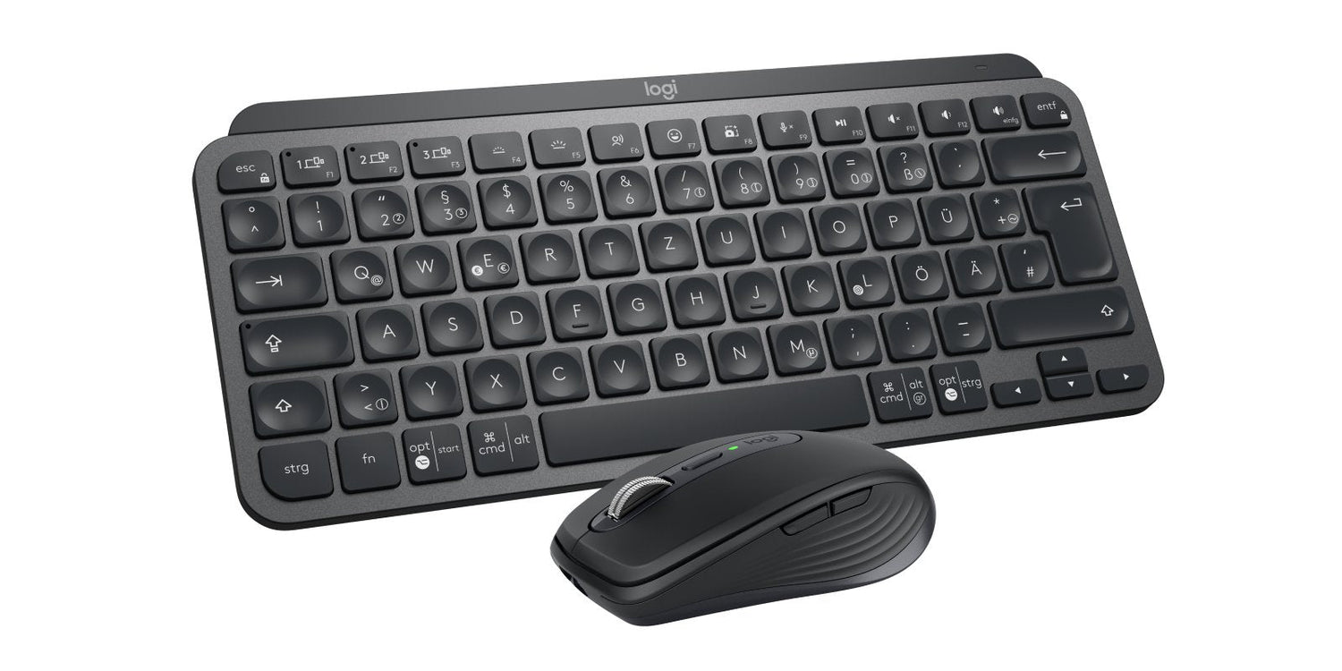 EAN 5099206103962 - Logitech 920-011054 teclado Ratón incluido Oficina RF Wireless + Bluetooth QWERTZ Alemán Grafito imagen 1