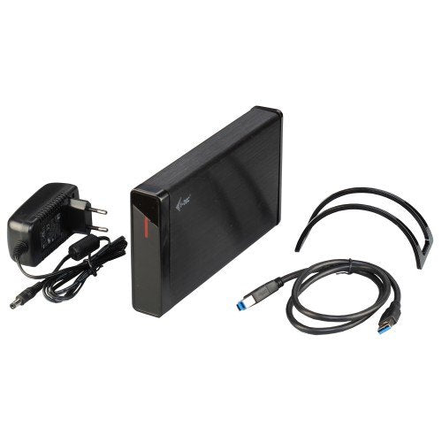 EAN 8594047319918 - i-tec MYSAFE35U401 caja para disco duro externo Caja de disco duro (HDD) Negro, Metálico 3.5" imagen 4