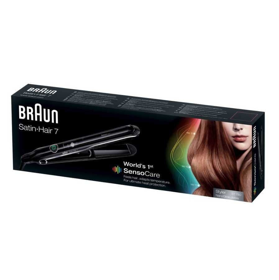 Plancha Para El Pelo Braun Brst780e Negra