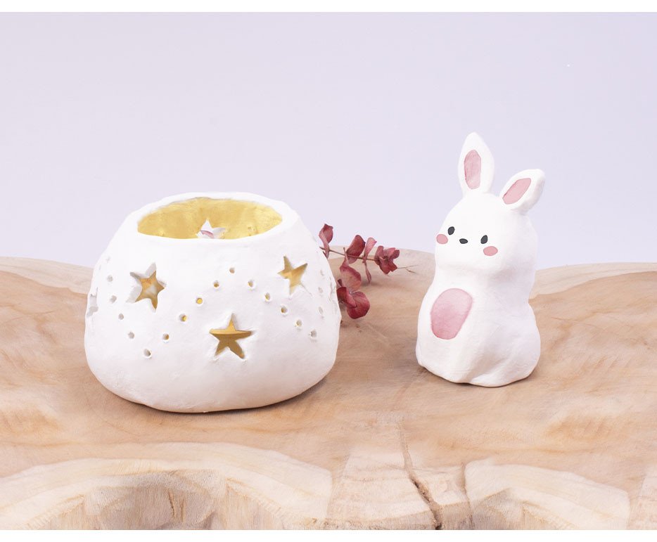 Jovi Air Dry Pastilla De Pasta Modelar Endurece Al Aire 500 Gr Blanca