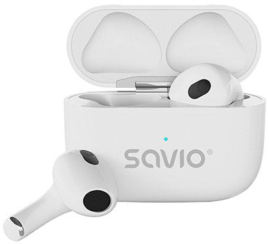 EAN 5901986049494 - Savio TWS-01 PRO auricular y casco Auriculares Inalámbrico Dentro de oído Música/uso diario Bluetooth Bla imagen 1