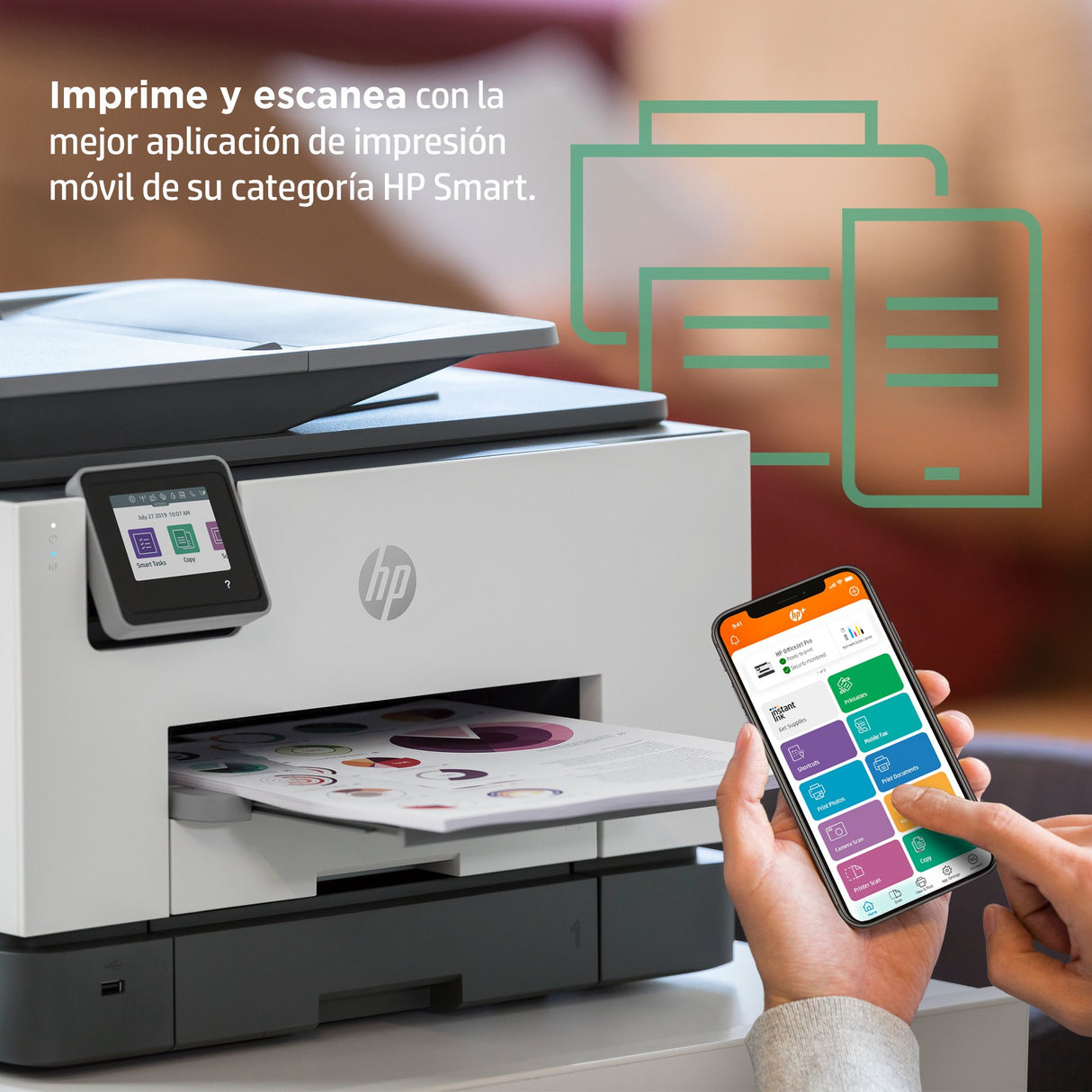 EAN 195161213533 - HP OfficeJet Pro 9022e All-in-One Prntr Inyección de tinta térmica A4 4800 x 1200 DPI 24 ppm imagen 7