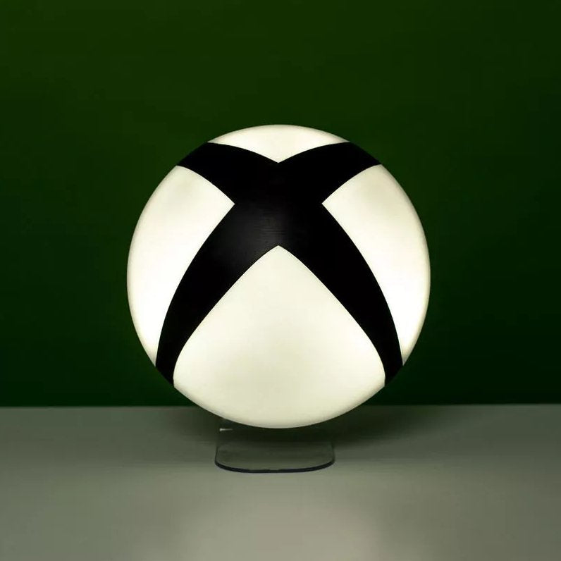 Lámpara Paladone Logo Xbox Funciona Con Usb O Batería Puede Montarse En Pared Licencia Oficial