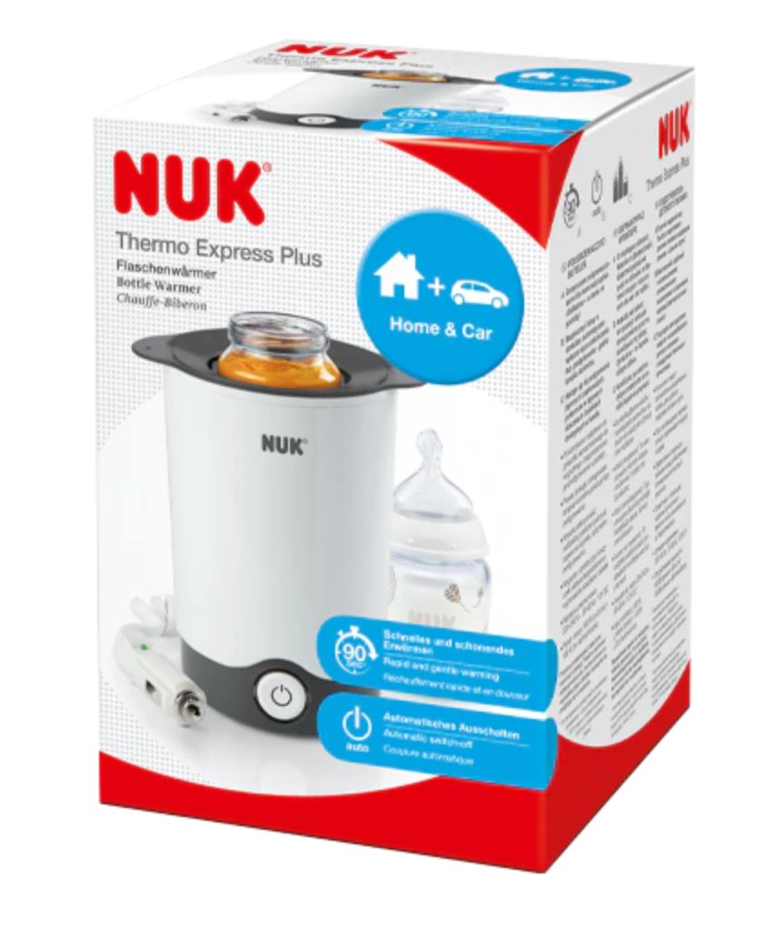 Calentador De Botellas Nuk Thermo Express Para Auto / Hogar