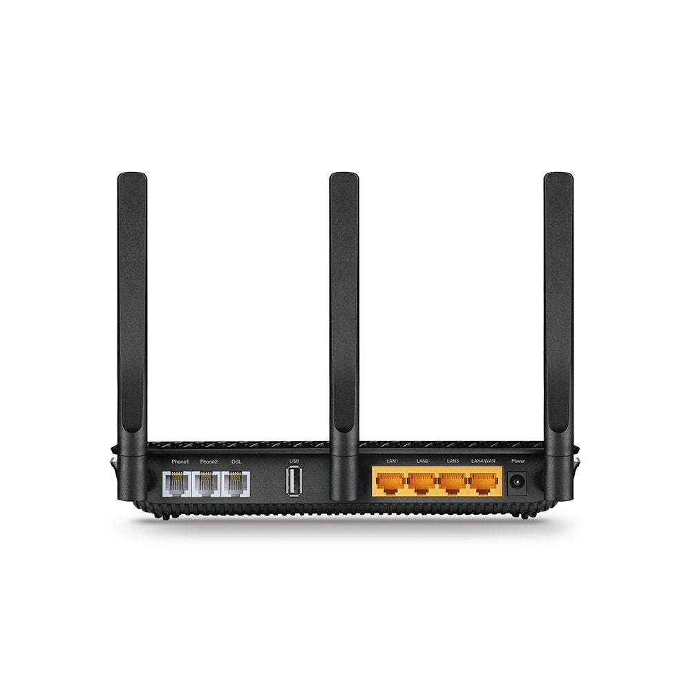 Tp-Link Ac1600-Voip-Wlan-Dsl-Router Broadcom Chipset 802.11ac/A/N/G/B 1.300mbit/S At 5ghz + 300mbit/S At 2.4ghz