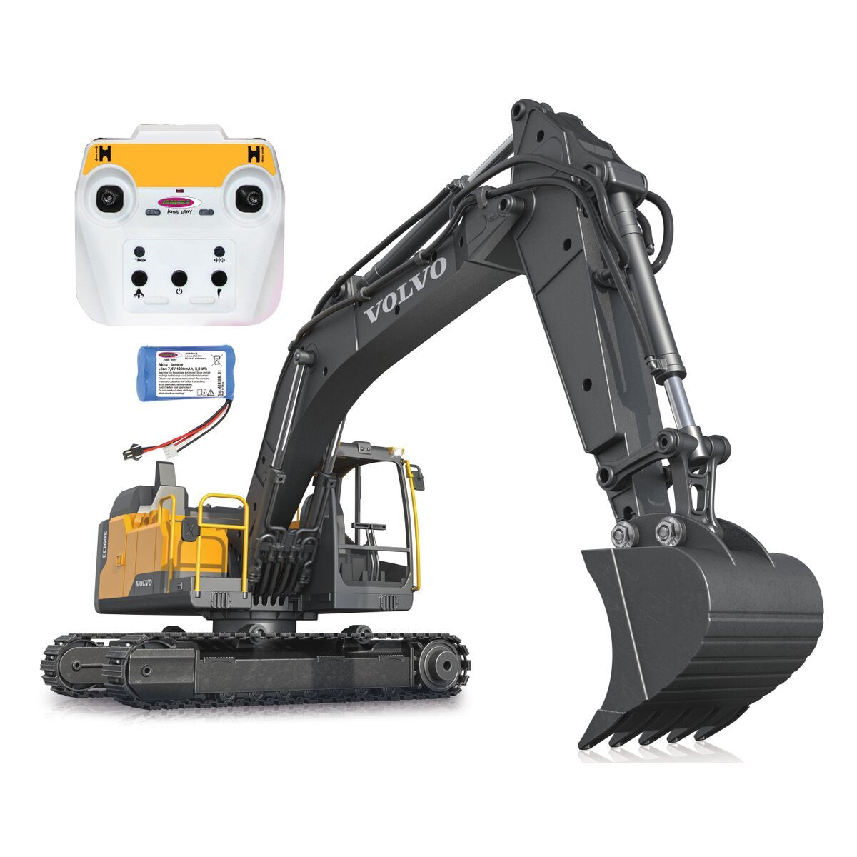 EAN 4042774467432 - Jamara 406300 modelo controlado por radio Excavadora Motor eléctrico 1:16 imagen 1