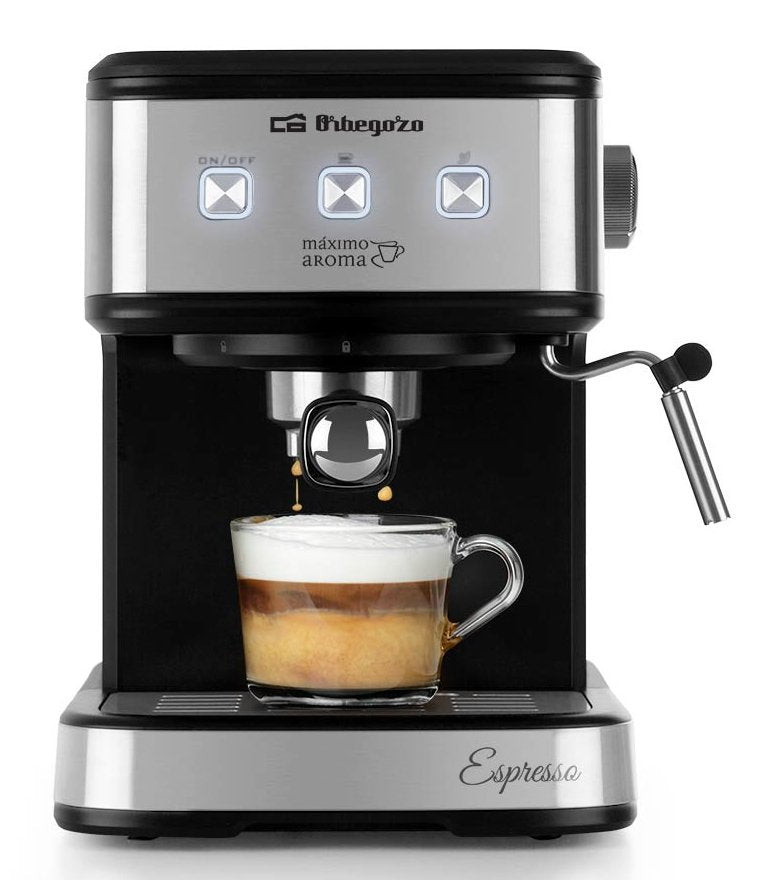 Cafetera Expreso Orbegozo Ex 5210 1100w 20 Bares