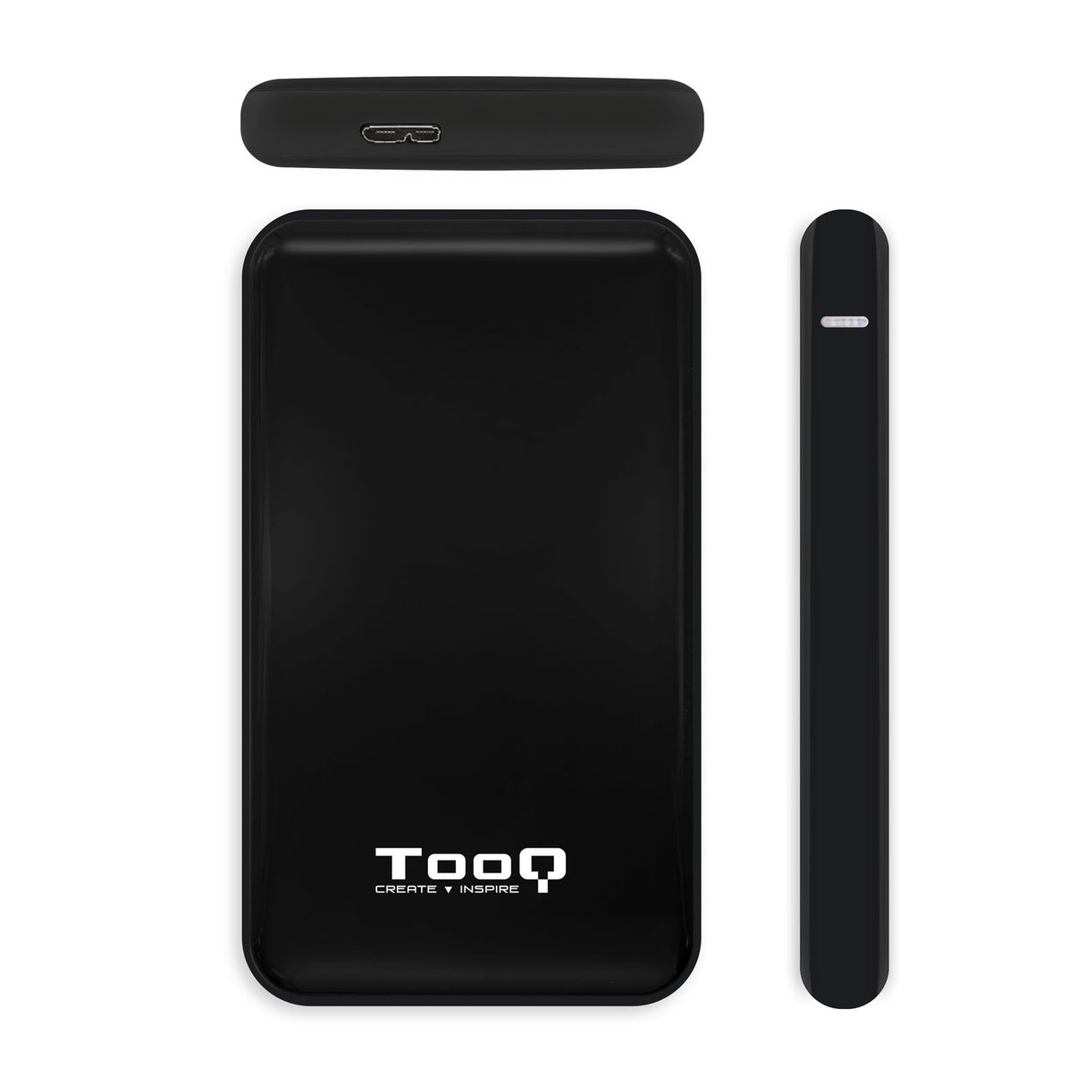 EAN 8433281008304 - TooQ TQE-2528B caja para disco duro externo Caja externa para unidad de estado sólido (SSD) Negro 2.5" imagen 3