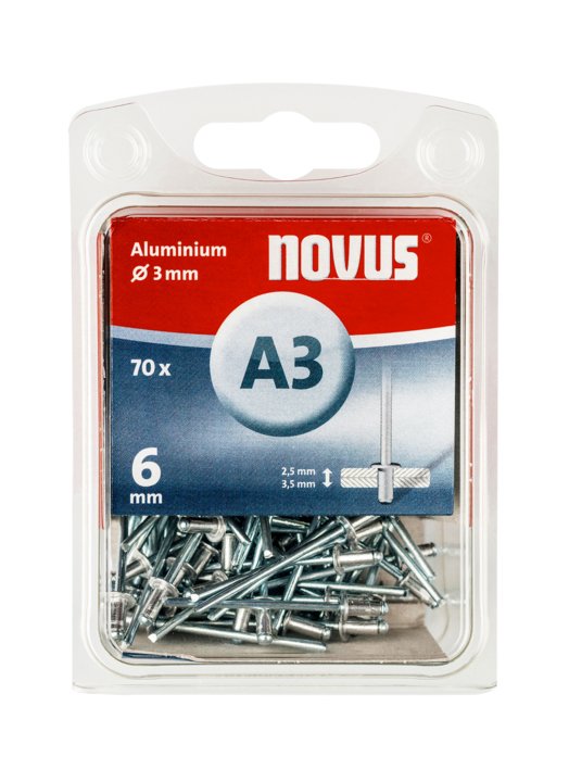 EAN 4009729016039 - Novus 045-0028 remache Remache ciego imagen 1