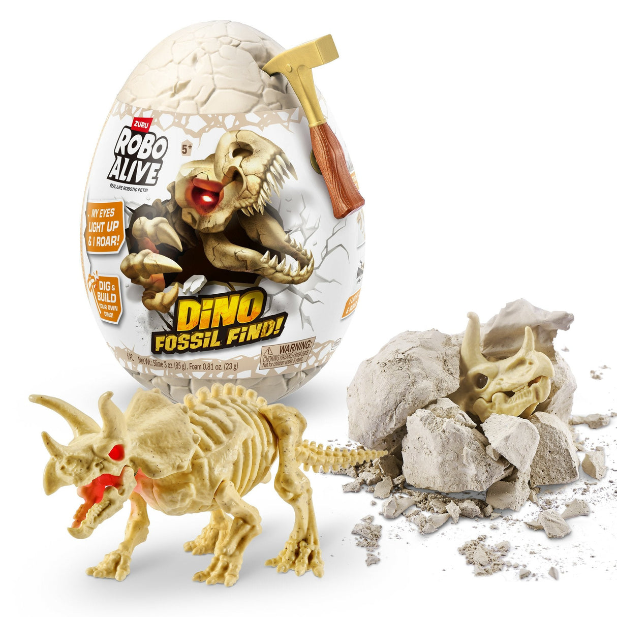 Figura Zuru Robo Alive Dino Fossil Encuentra Sorpresa 7156