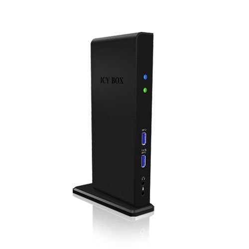 EAN 4250078189800 - ICY BOX IB-DK2241AC Alámbrico USB 3.2 Gen 1 (3.1 Gen 1) Type-A Negro imagen 2