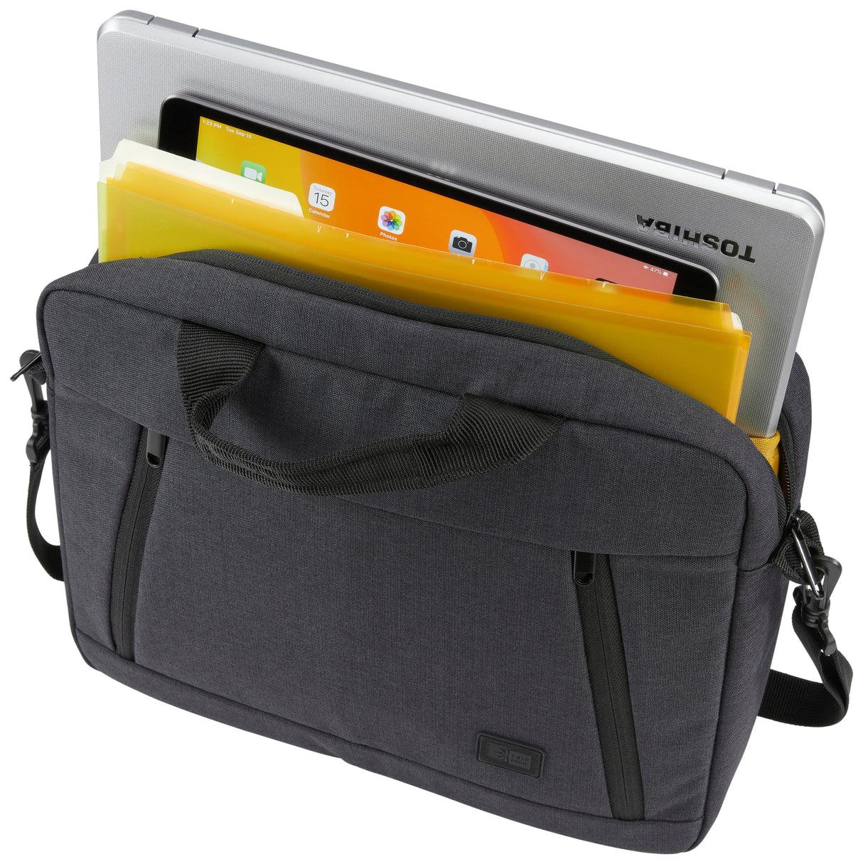 EAN 0085854251297 - Case Logic Huxton HUXA-213 Black 33,8 cm (13.3") Maletín Negro imagen 4