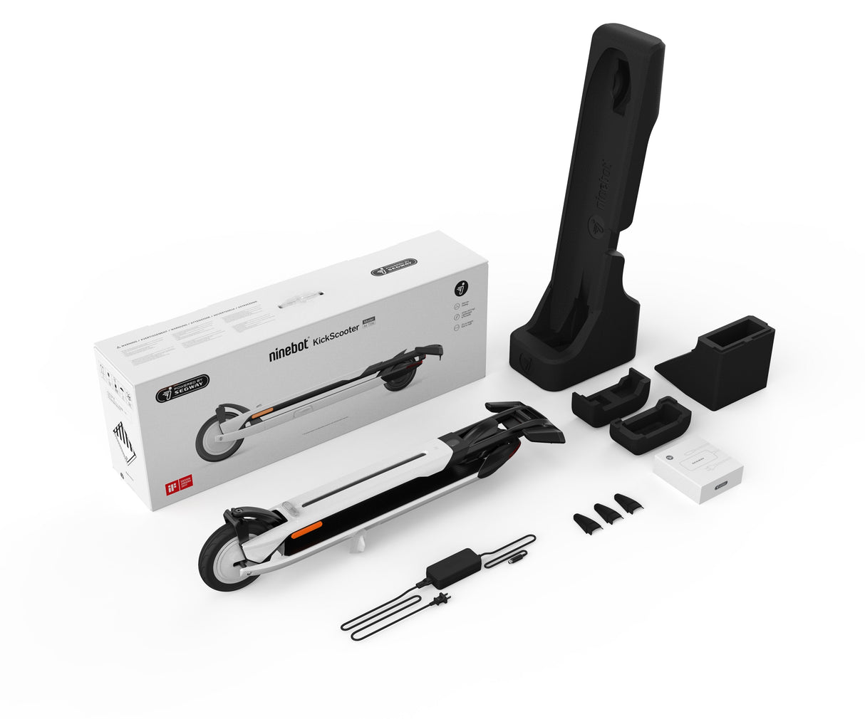 Ninebot Kickscooter Air T15e Scooter Eléctrica 20 Km/H Blanco