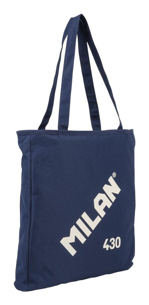 Milan Bolso Shopper Colección 430 Since 1918 Azul Marino