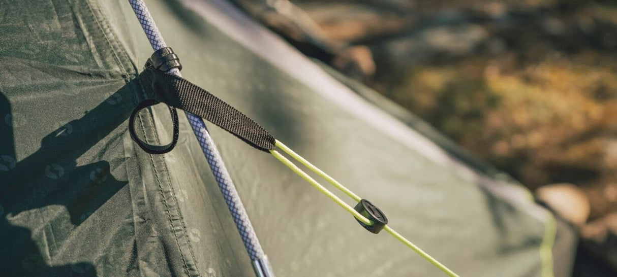 Tienda De Campaña Domo Outwell Cloud 3 De Tres Habitaciones Para 3 Personas, Verde