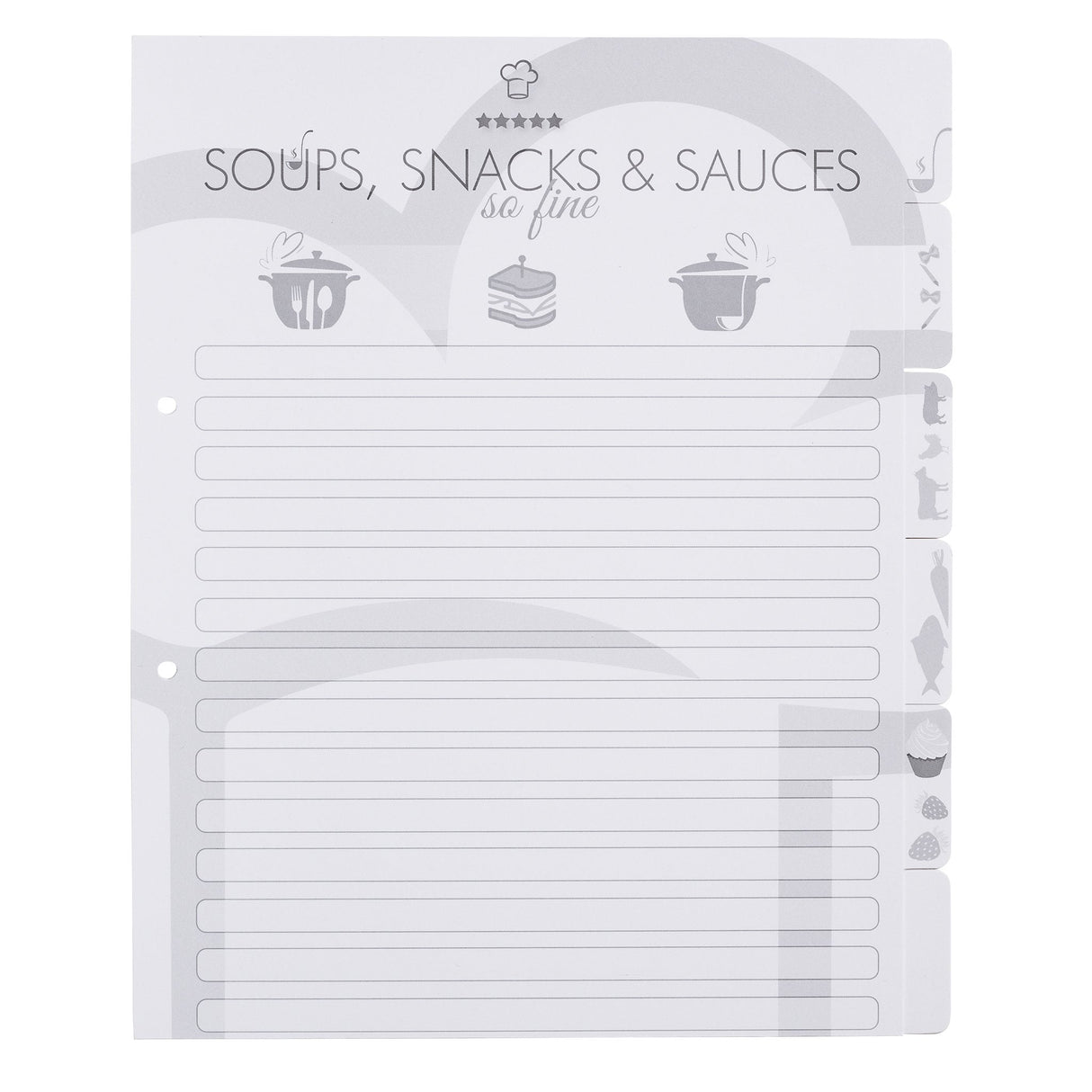 Carpeta De Recetas Herma Cocinar Con Amor A4