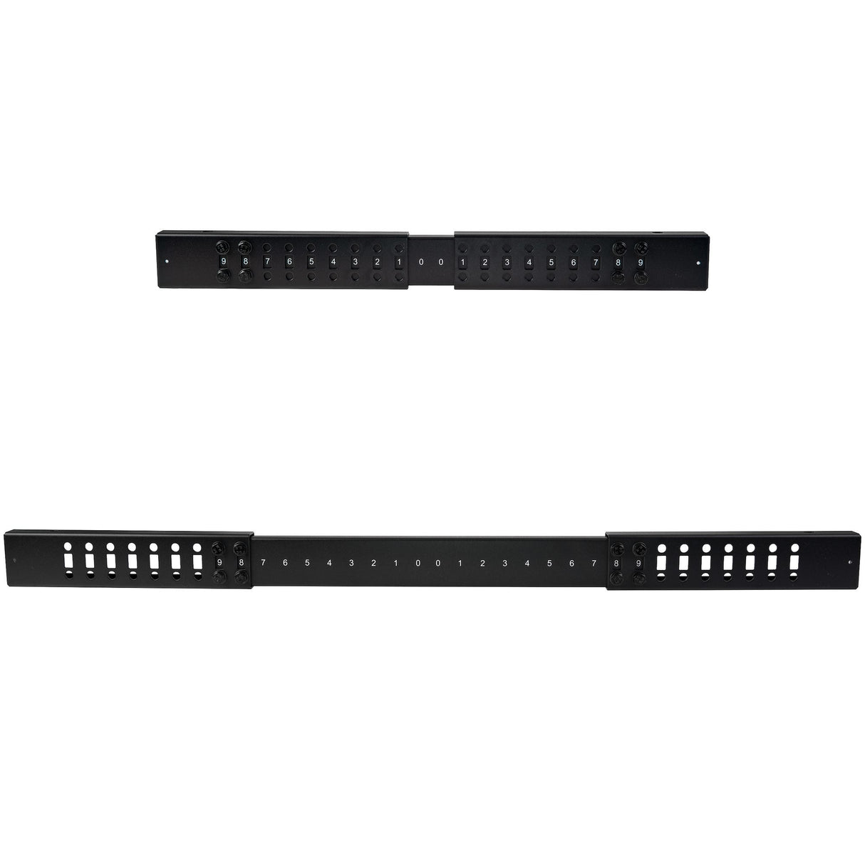EAN 0065030887137 - StarTech.com 4POSTRACK15U armario rack Rack o bastidor independiente Negro imagen 4