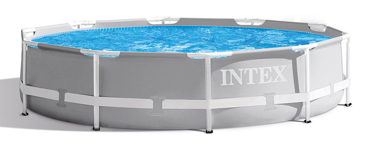 EAN 6941057414270 - Intex PrismFrame Piscina con anillo hinchable Círculo 4485 L Azul, Gris imagen 1