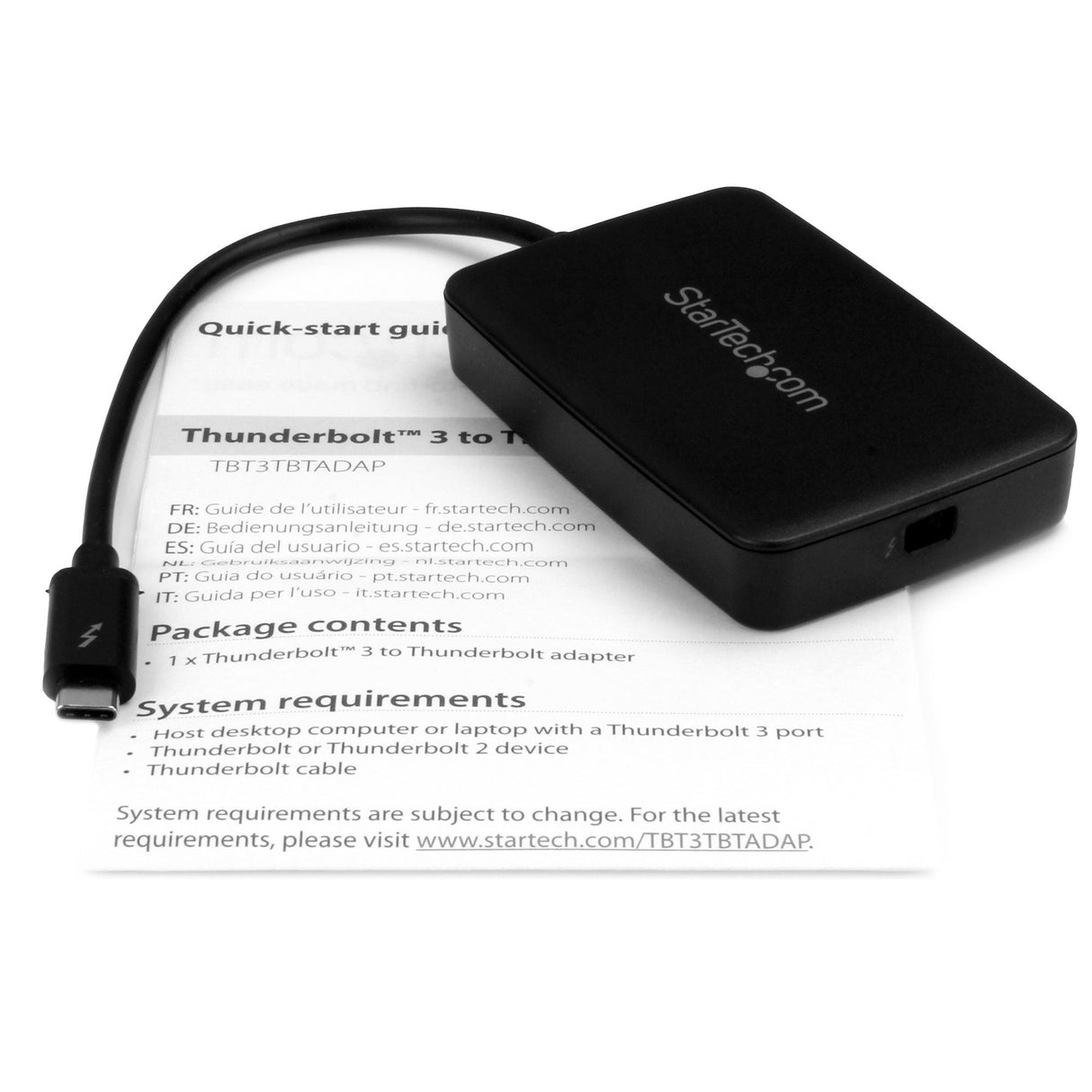 EAN 0065030864138 - StarTech.com TBT3TBTADAP cambiador de género para cable Female Male Negro imagen 6