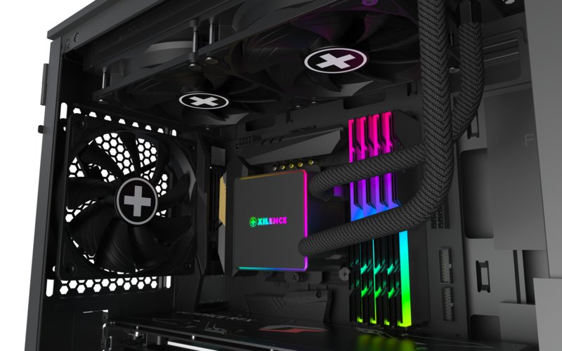 Cooler Xilence Liqurizer Lq240pro 240pro Negro Amd Am4 Tdp300w