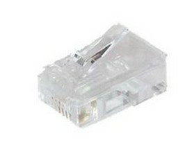 S-Conn Rj45 Conector Transparente