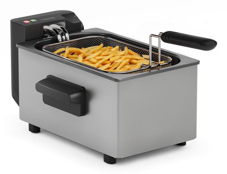 Tristar Fr-9334 Deep Fryer, 3l, Stainless Steel Black