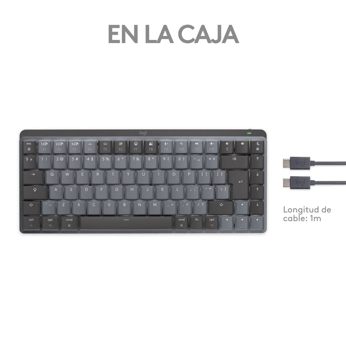 EAN 5099206103368 - Logitech Master 920-010837 teclado Oficina RF Wireless + Bluetooth QWERTY Internacional de EE.UU. Gris imagen 14