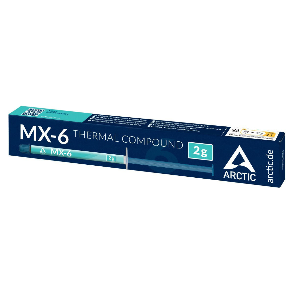 EAN 4895213703918 - ARCTIC MX-6 compuesto disipador de calor Pasta térmica 2 g imagen 2