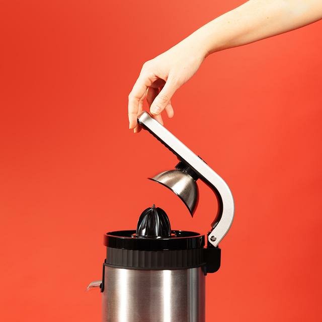 Cecotec Xqueeze Retrojuice 600 Steel 600 W Negro, Metálico
