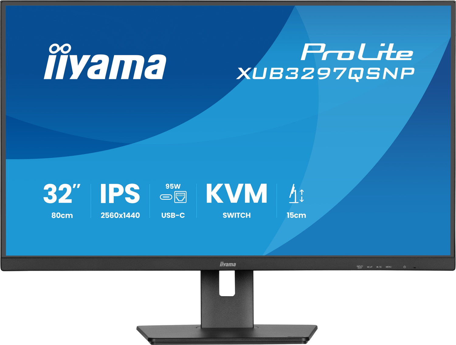 Monitor Iiyama  32" Xub3297qsnp-B1 16:9 2xhdmi+Dp+Usb-C