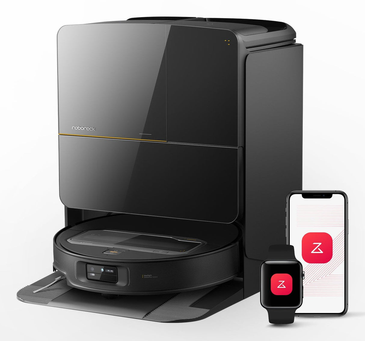 Robot Aspirador Roborock Saros Z70 Sz7052-00 Negro