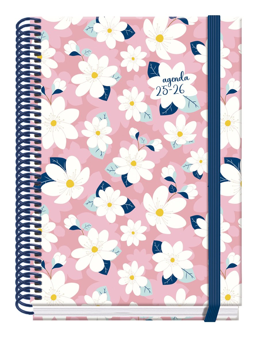 Dohe Agenda Escolar Prime A5 Espiral Sv Camomille 2025-2026