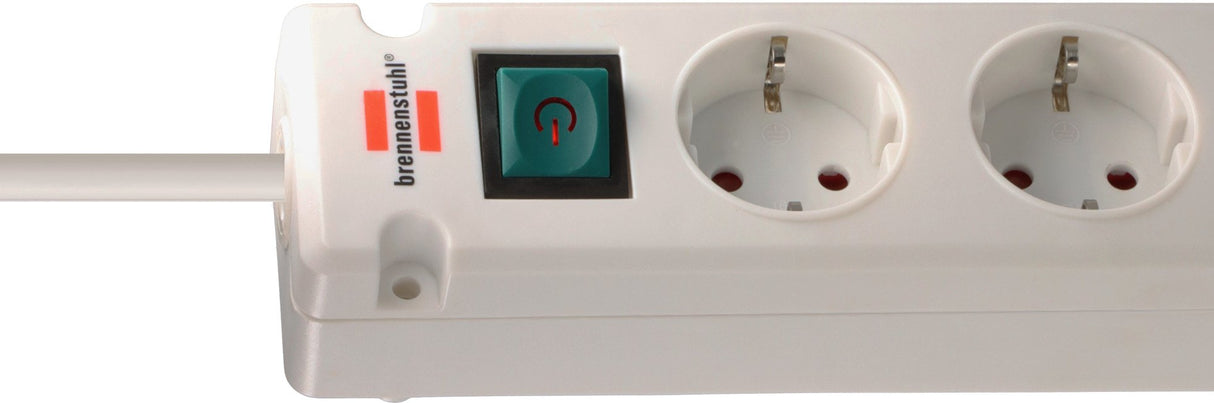 EAN 4007123691104 - Brennenstuhl 1150660425 base múltiple 3 m 5 salidas AC Interior Blanco imagen 4