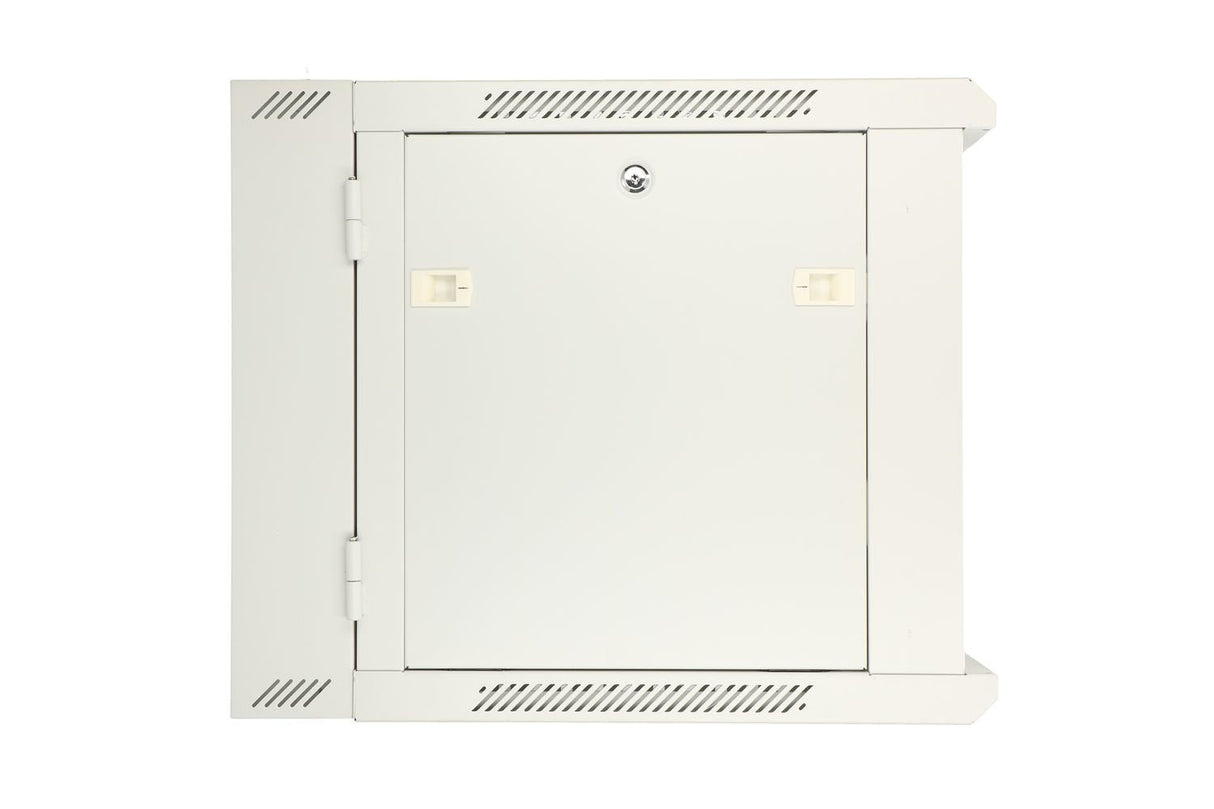 Extralink 9u 600x600 Azh Gris Armario Rackmount Montaje En La Pared, Tipo Swing