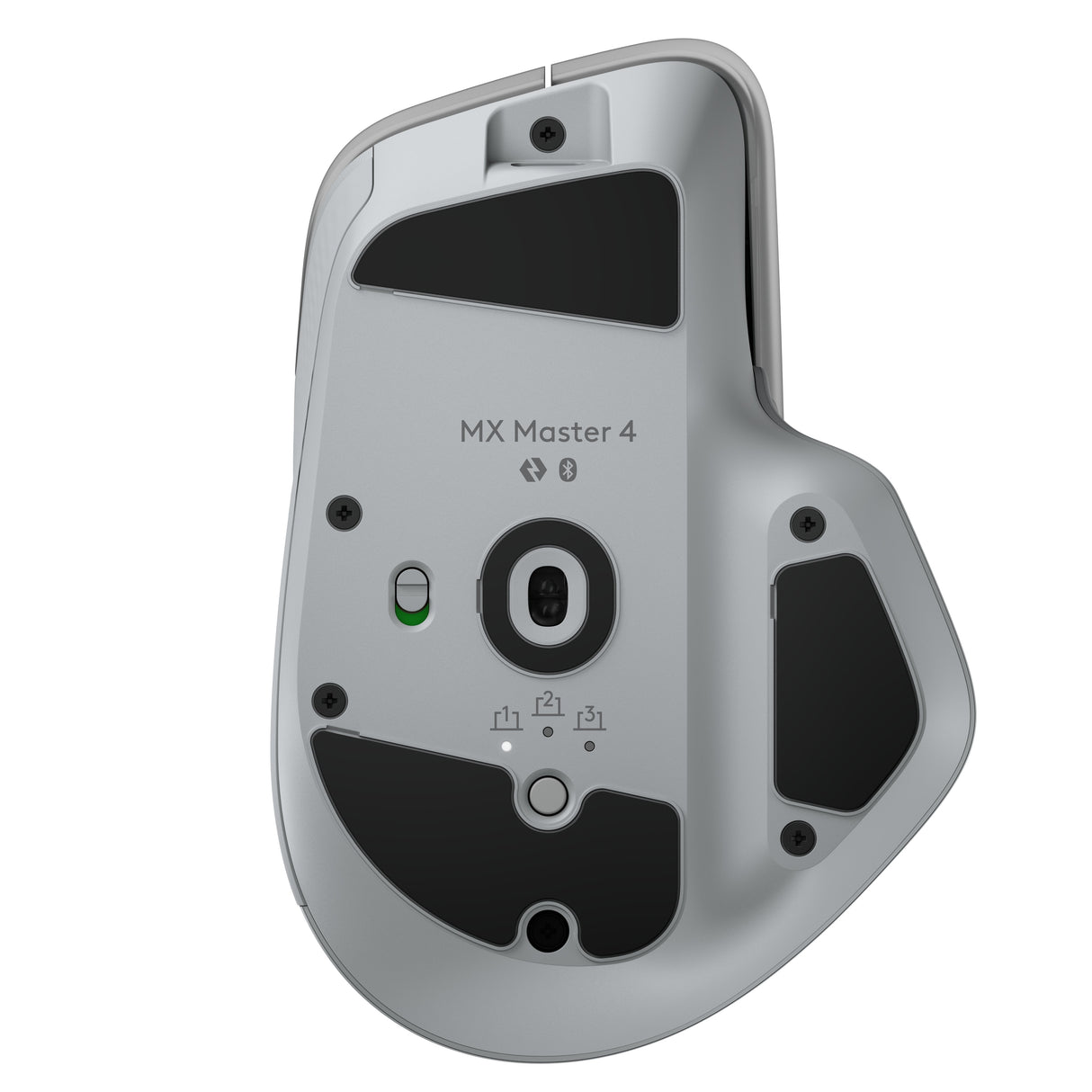 Logitech Ratón 910-007563 / Mx Mamer 4 Claro Gris