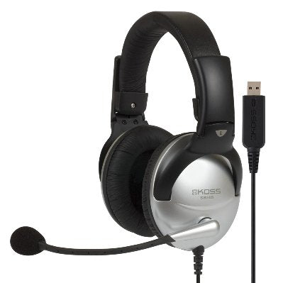 EAN 0021299178201 - Koss SB45 USB Auriculares Alámbrico Diadema Oficina/Centro de llamadas Negro, Plata imagen 1