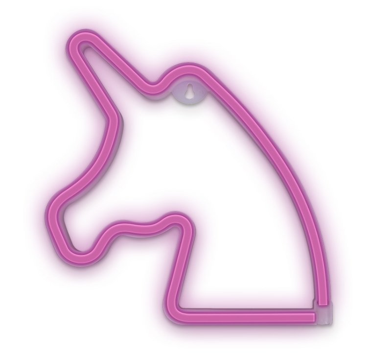 Lampara Forever Neon Led Unicorn Pink