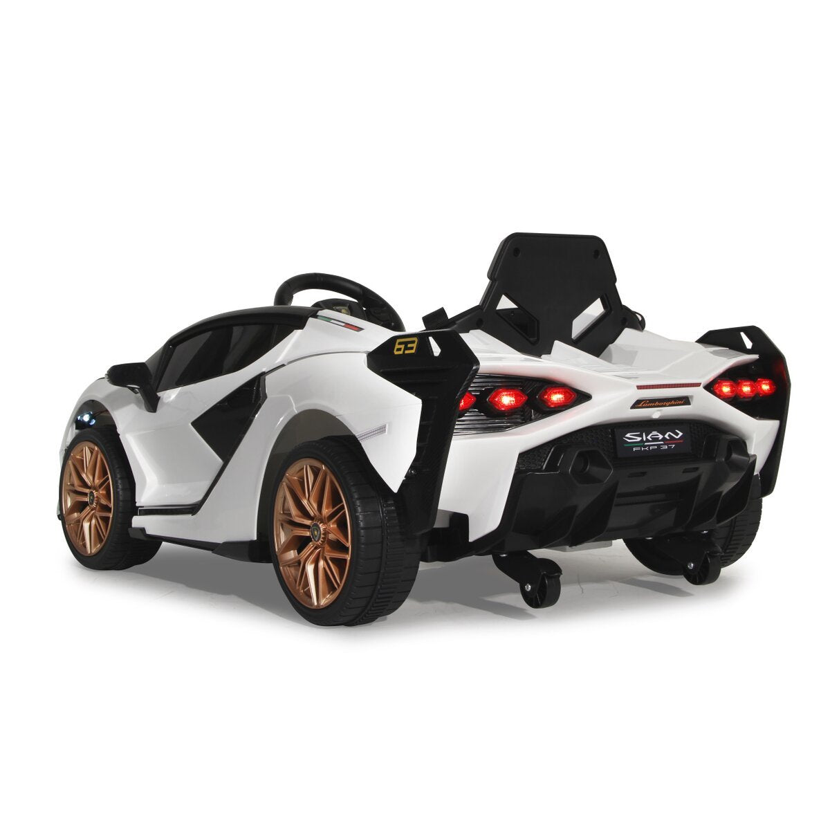 Jamara Ride-On Lamborghini Sian Blanco 37 Mhz 3+