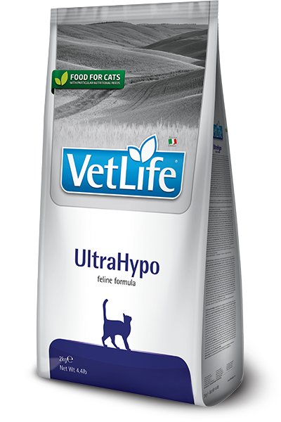 Gato Farmina Vet Life Ultrahypo Cat - Comida Seca Para Gatos - 2 Kg