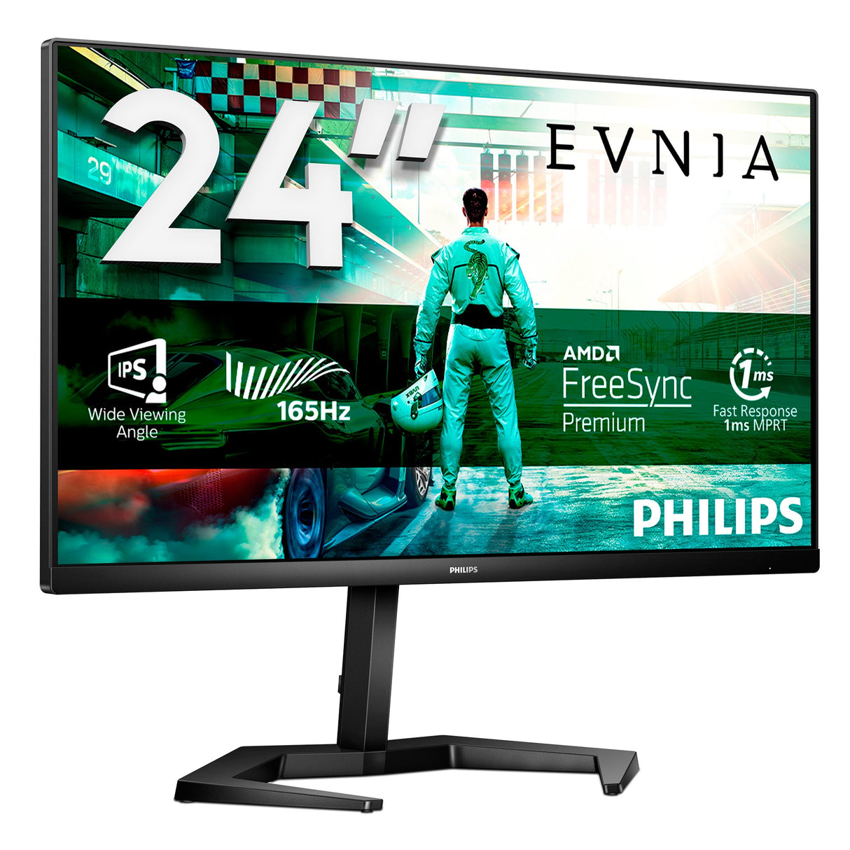 EAN 8712581802714 - Philips Evnia 24M1N3200ZS/00 pantalla para PC 60,5 cm (23.8") 1920 x 1080 Pixeles Full HD LCD Negro imagen 2