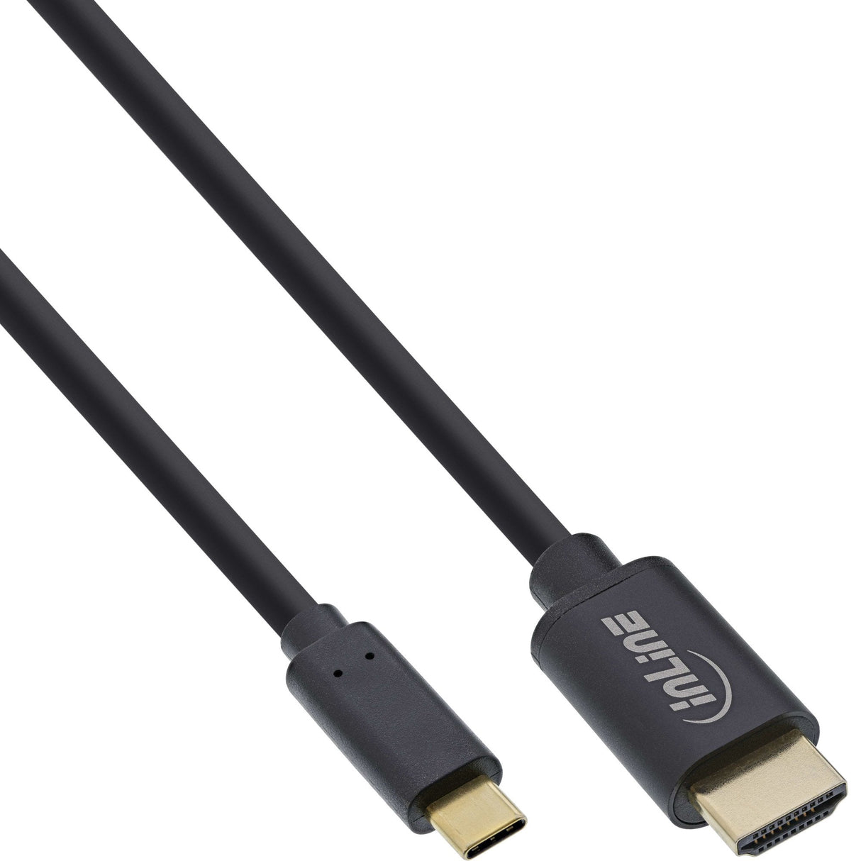 Adaptador Usb Inline, Usb Tipo C Macho A Hdmi Macho (Modo Alternativo Dp), 4k2k, Negro, 5 M