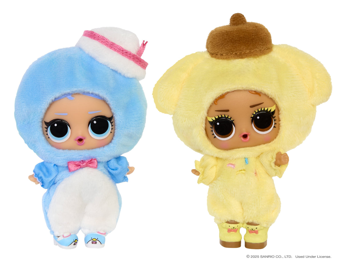 Mga Entretenimiento L.O.L. Surprise Loves Hello Kitty Peluche Reversible, Figura De Juguete Artículos Surtidos, Una Figura 249962-Euc