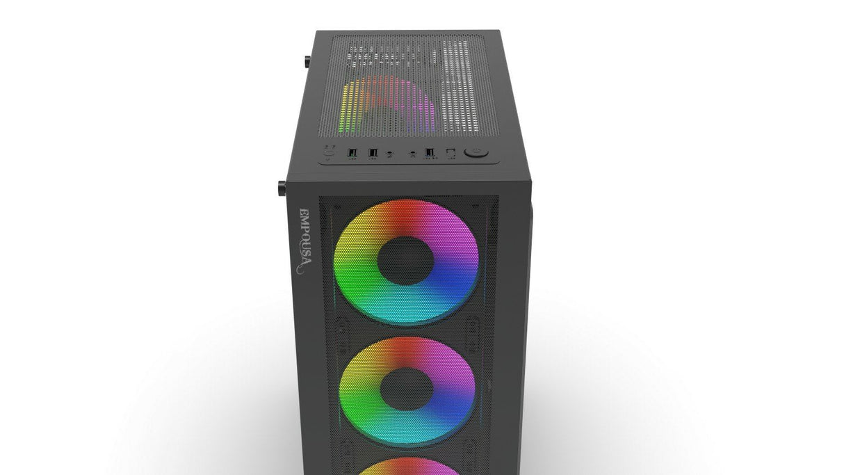 Caja Pc Inca Emg-15xn Midi Tower Negro