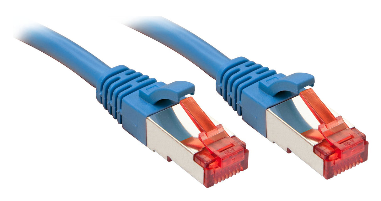 Cable De Red Lindy Rj-45/Rj-45 Cat6 0.3m Azul 0,3 M S/Ftp (S-Stp)