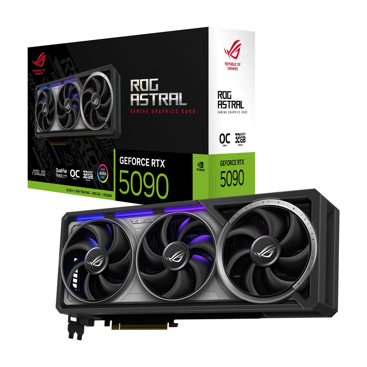 EAN 4711387890288 - ASUS ROG Astral - -RTX5090-O32G-GAMING NVIDIA GeForce RTX 5090 32 GB GDDR7 imagen 16