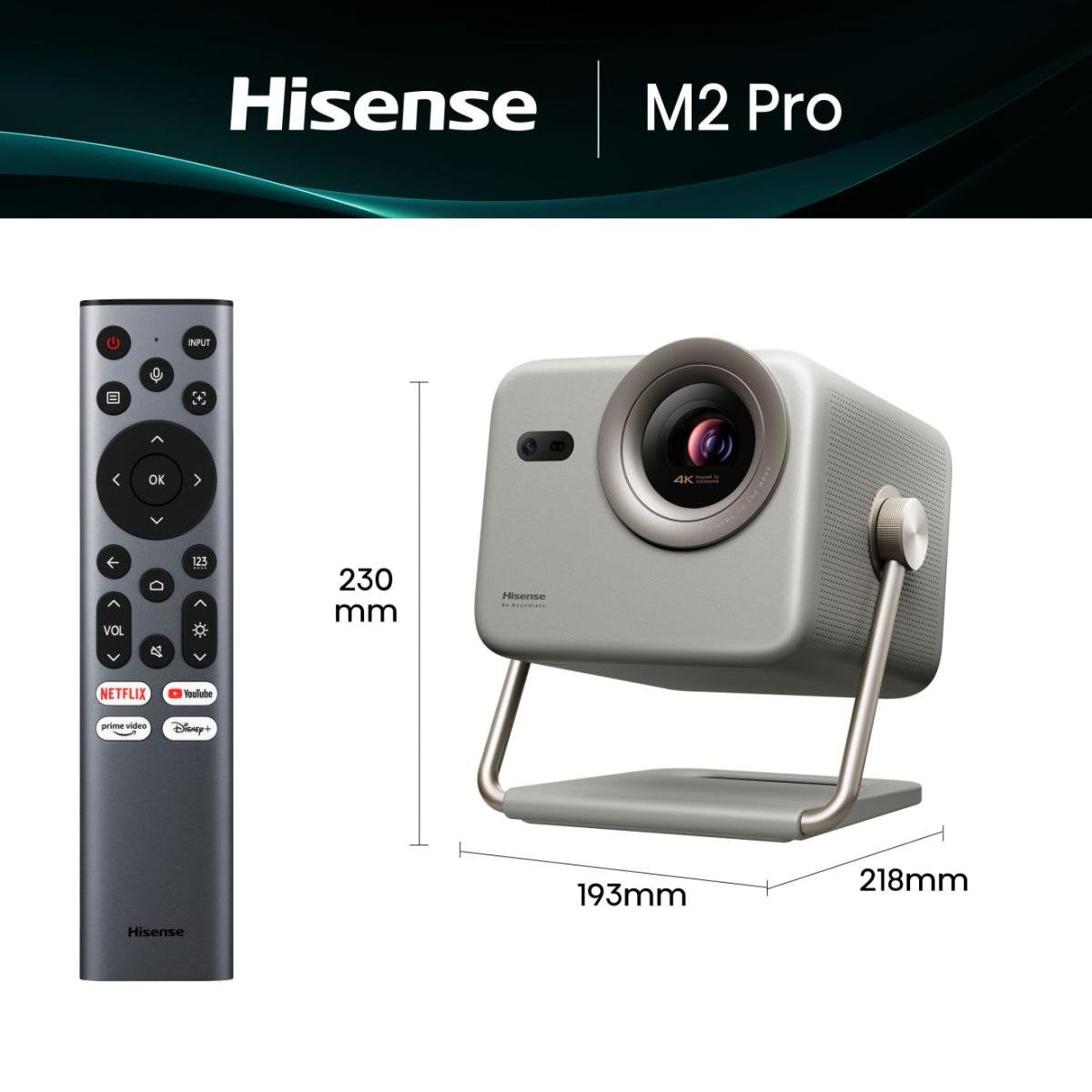Projektor Hisense M2pro Laser 4k