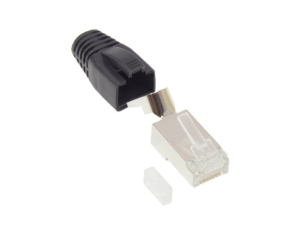 Good Connections Rj45 Conector De Red Gesch. Cat.6a Negro.