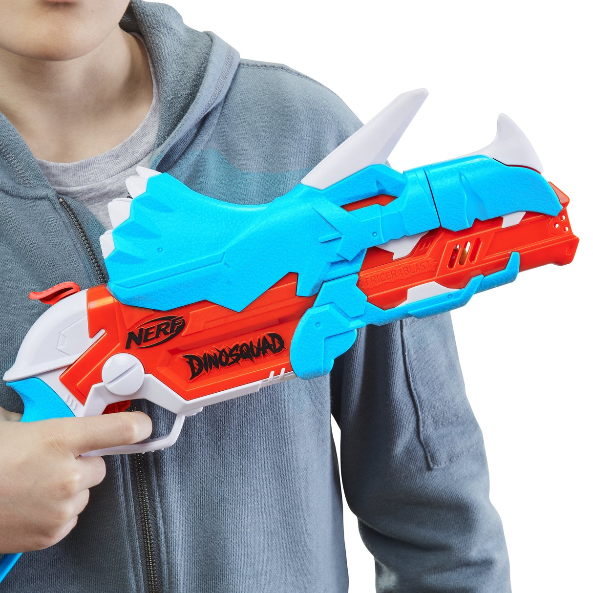 Pistola Nerf Hasbro Nerf Dinosquad Tricera Blast, F0803eu4