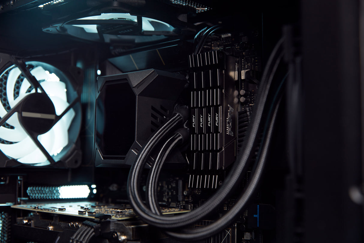Memoria Kingston Ddr4 32gb 3600 Cl18 Fury Renegade Negro Xmp Retail Kf436c18rb2/32
