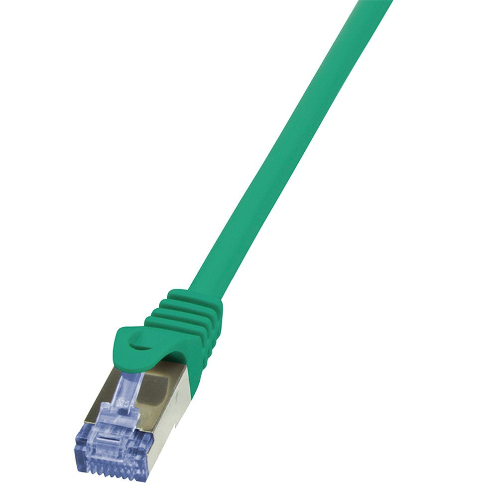 Logilink Patchkabel Cat6a S/Ftp Awg26 Pimf 0,50m Grün